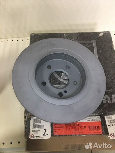Тормозные диски mercedes комплект