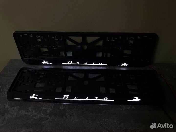 Рамка номера с подсветкой LED