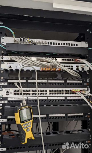 Бригада монтажников слаботочных систем