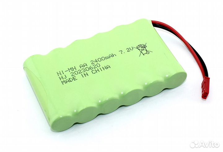 Аккумулятор Ni-Mh 6V 2400 mAh AA Flatpack Tamiya
