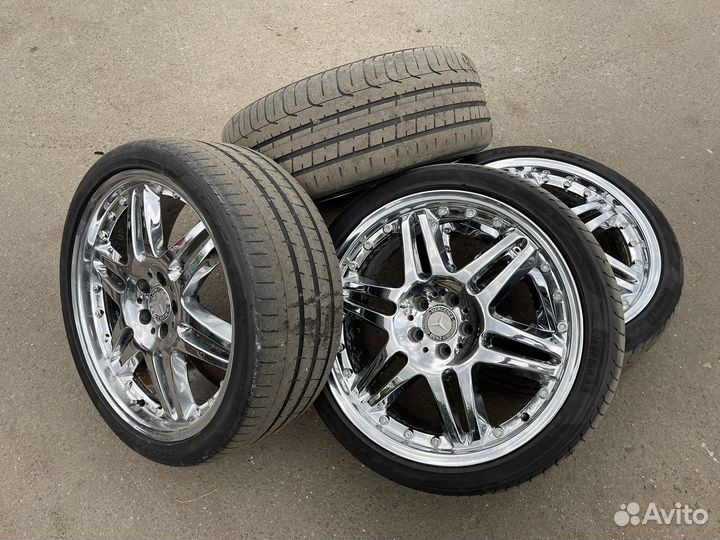 Диски с резиной на Mercedes r20
