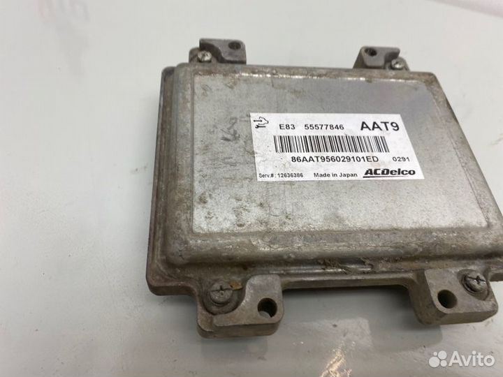 Блок управления двигателем Opel Corsa D A14XER