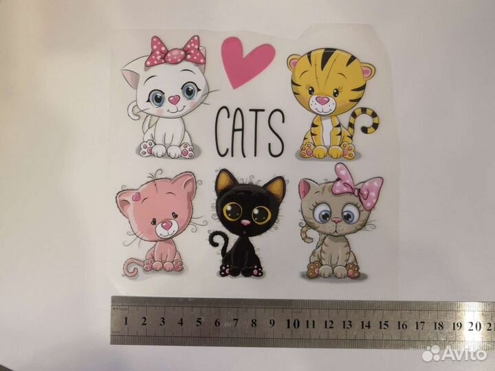 Термотранфер наклейка на одежду