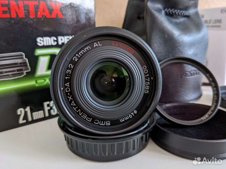 Объектив Pentax SMC DA 21mm f/3.2 Limited