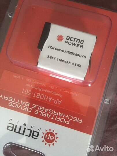 Аксессуары для Go pro аккумулятор