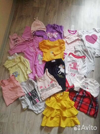 Детская одежда для девочек пакетом