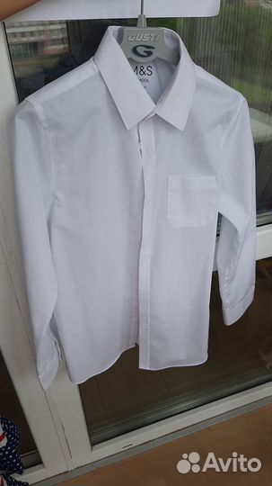 Рубашки для мальчика 128 134 mark&stenser