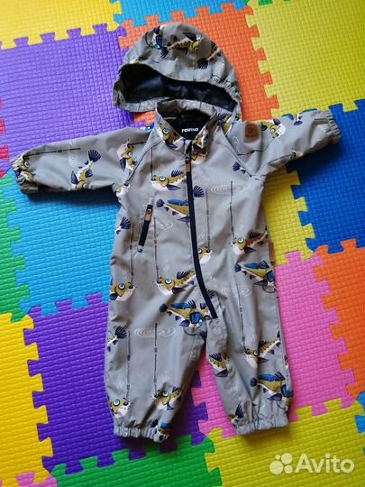 Детский демисезонный комбинезон 74