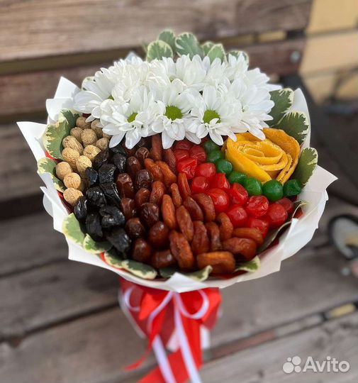 Съедобные сладкие букеты