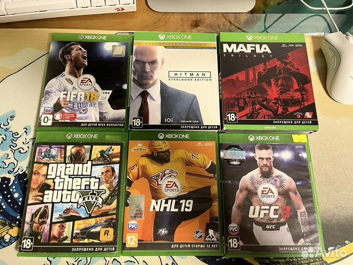 Xbox One Игры разные