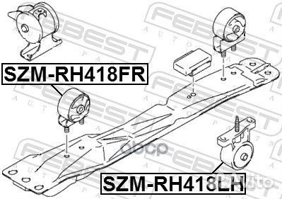 SZM-RH418FR подушка двигателя передняя Suzuki