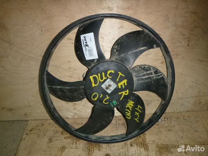 Вентилятор радиатора renault duster 2012