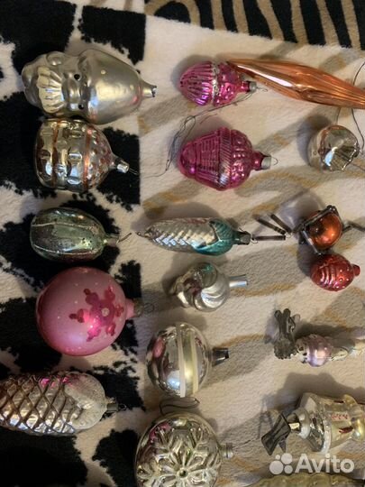 Елочные игрушки СССР