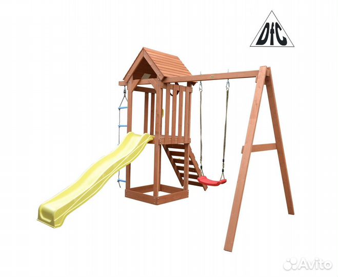 Детский деревянный городок