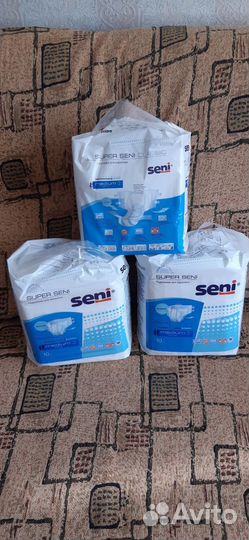 Подгузники для взрослых super seni