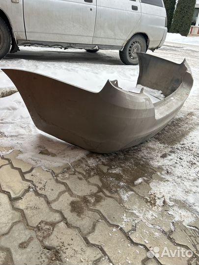 Задний бампер гранта fl седан цвет техно