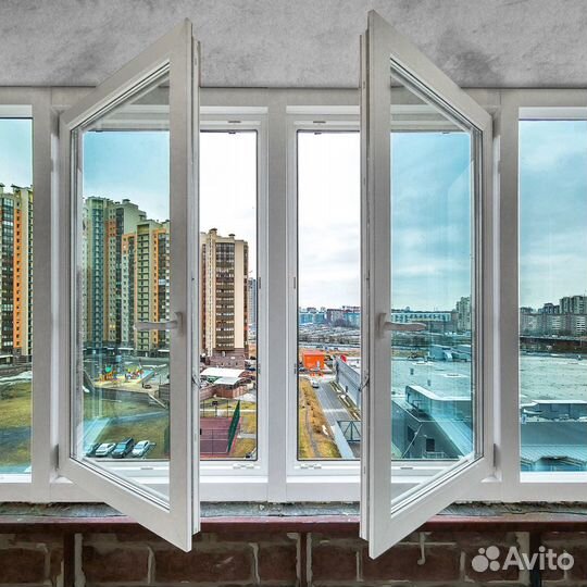 Окно пластиковое для балкона