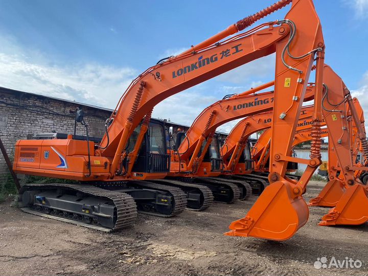 Гусеничный экскаватор Lonking CDM6205, 2024