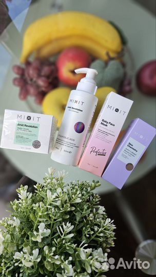 Средства по уходу за лицом, телом и рук mixit