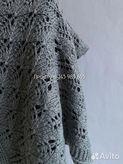 Плед детский вязаный ручная работа