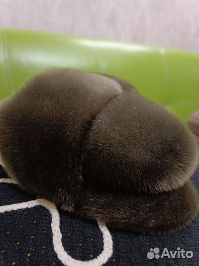 Меховая мужская шапка (кепка)