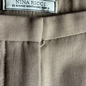 Брюки бежевые nina ricci оригинал