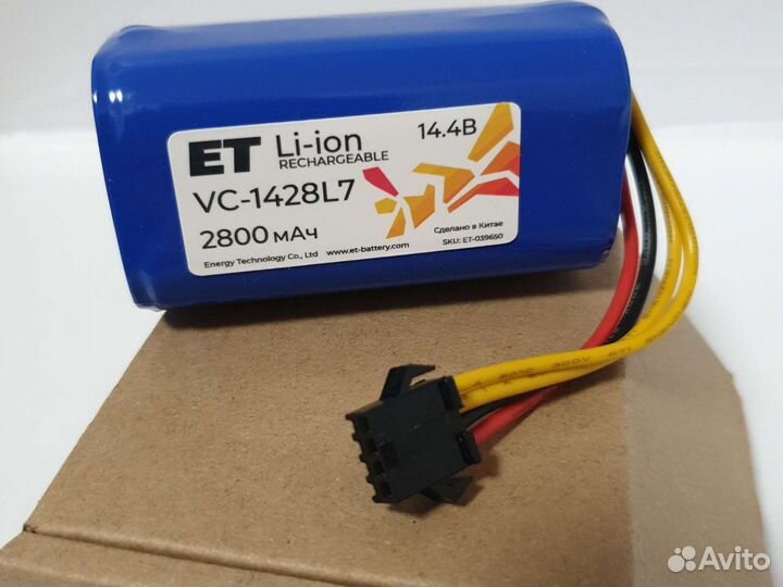 Аккумулятор VC 1428 L7 пылесос excelvan d35, Jol