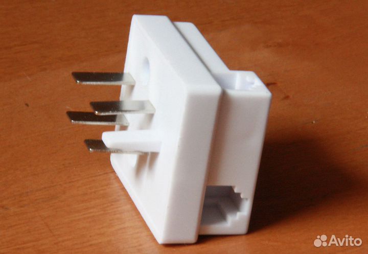 Вилка - адаптер телефонная