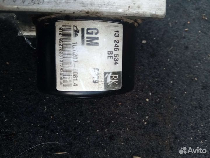 Блок. ABS Opel Astra h