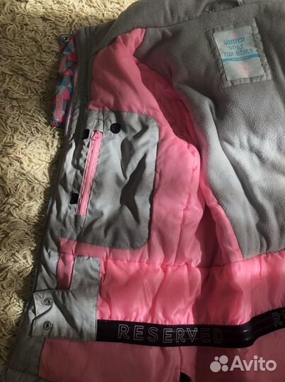 Куртка демисезонная для девочки р 140