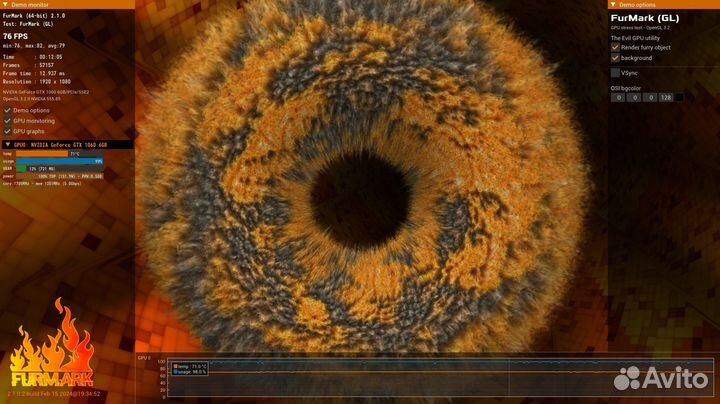 Видеокарта Zotac GeForce GTX 1060 AMP Edition 6GB