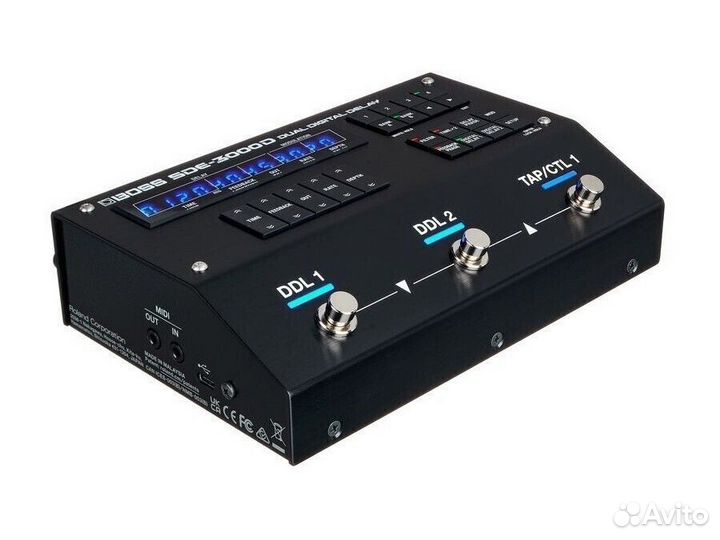 Boss SDE-3000D Dual Delay педаль