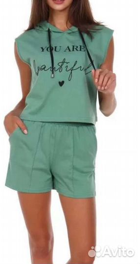 Комплект домашний женский хлопок, Россия