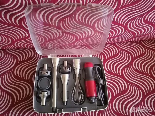 Блендер погружной kitchenaid насадки + кейс