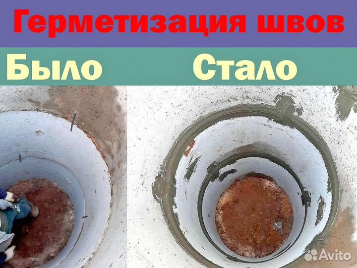 Углубление колодца и ремонт колодца