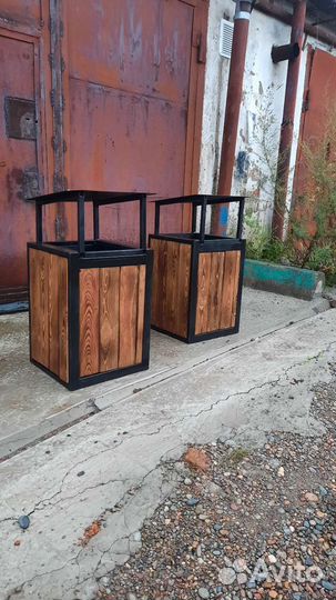 Урна уличная лофт