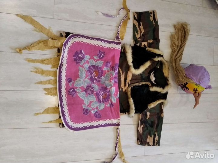 Новогодний костюм Бабы Яги детский 116-128