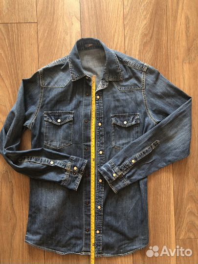 Рубашка джинсовая