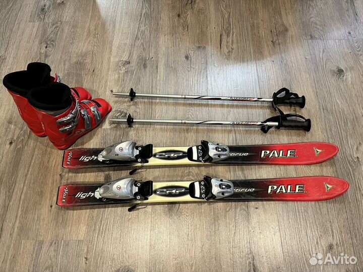 Горные лыжи детские 90 см