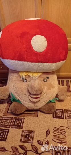 Мягкая большая игрушка Гриб
