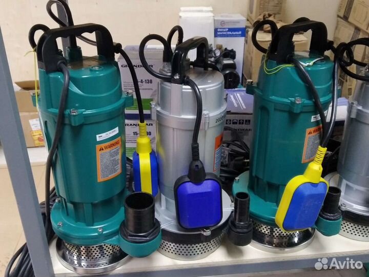 Дренажные поверхностные и циркуляционные насосы