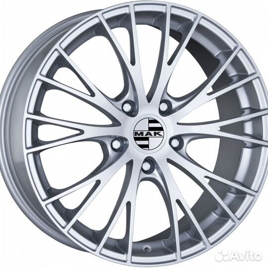 R21 5x112 9,5J ET27 D66,45 MAK Rennen Silver