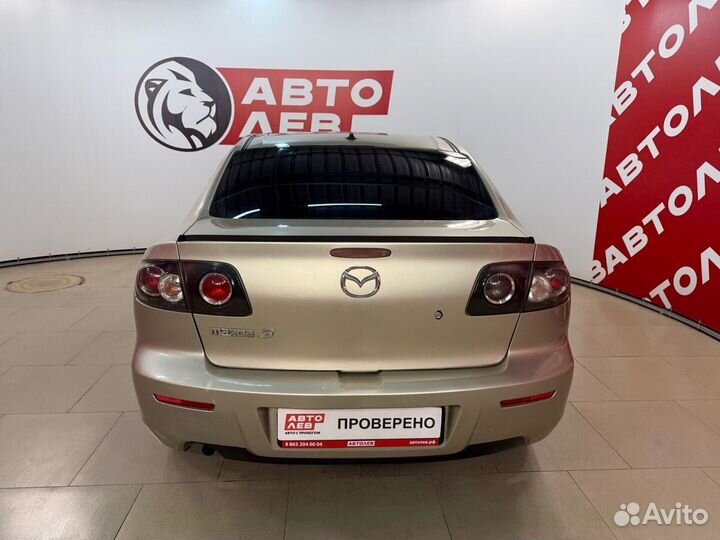 Mazda 3 1.6 МТ, 2007, 329 145 км