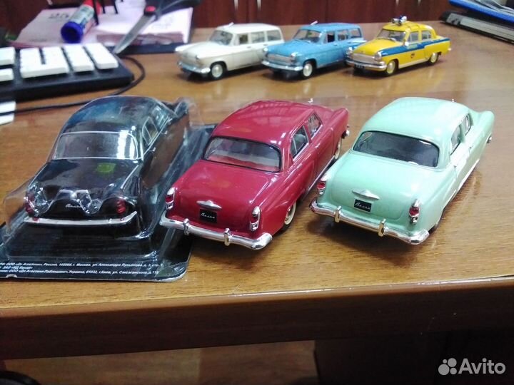 Газ 21 Волга модели 1/43 Деагостини