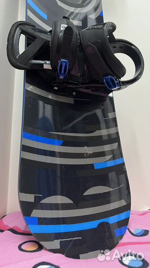 Сноуборд burton clash 151 с креплениями burton