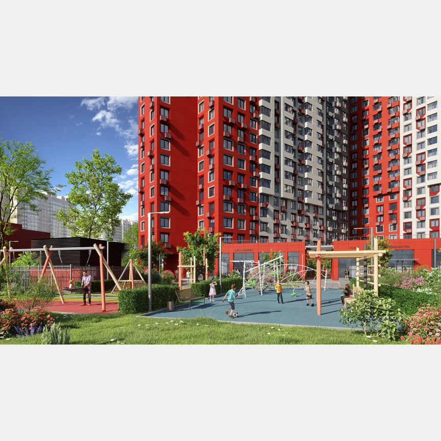 1-к. квартира, 46 м², 11/19 эт.