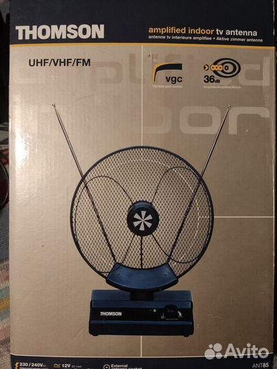 Антенна комнатная с усилителем