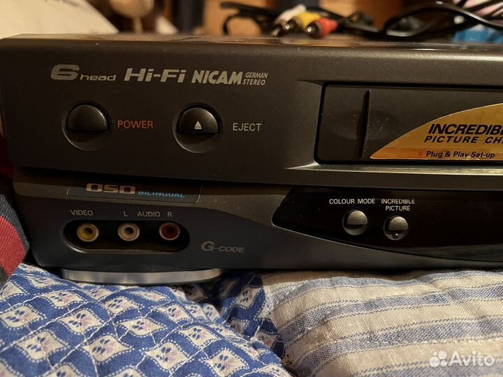 Видеомагнитофон philips VR797