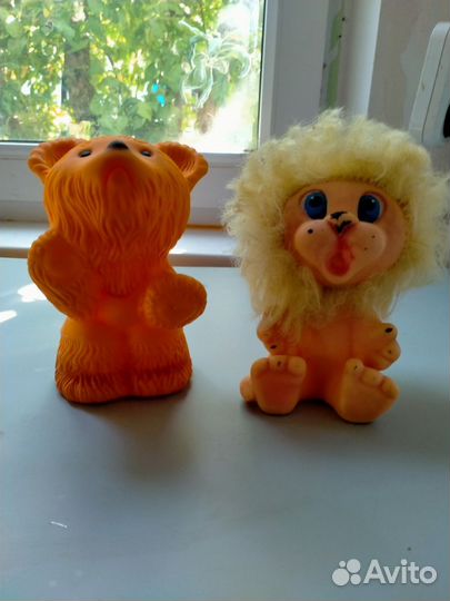 Игрушки резиновые