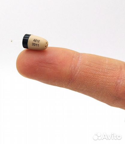 Микронаушник капсульный